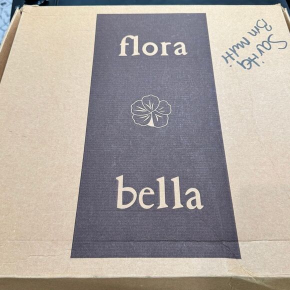 Florabella Sarita Brown Multi Wide Brim Hat - Picture 12 of 12